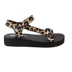 Steve Madden Leopard Print Sandals